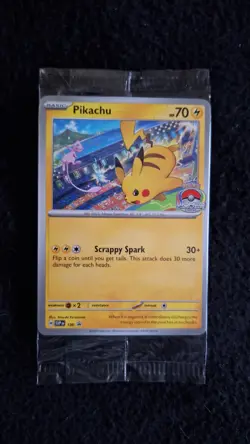 Pokemon Pikachu SVP 190 Scarlet & Violet Promo World Championship 2024 - Image 3