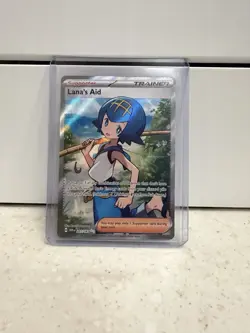 Pokemon TCG Lanas Aid 207/167 Ultra Rare Full Art Trainer Twilight Masquerade NM - Image 1
