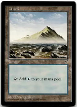 MTG Island (Rocky Water) L Mirage LP - Image 1