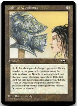 MTG Helm of Obedience R Alliances 163 LP - Image 1