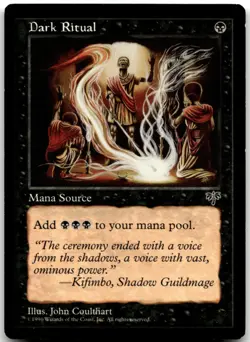 MTG Dark Ritual C Mirage LP - Image 1