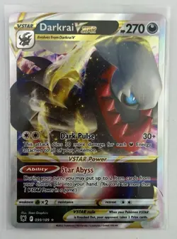 Darkrai VSTAR 099/189 Swsh10: Astral Radiance Holo Pokemon TCG - Image 1