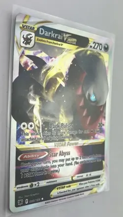 Darkrai VSTAR 099/189 Swsh10: Astral Radiance Holo Pokemon TCG - Image 2