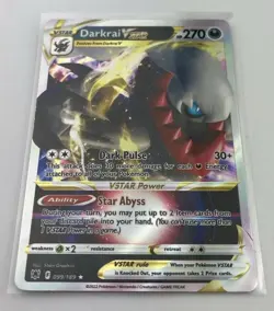 Darkrai VSTAR 099/189 Swsh10: Astral Radiance Holo Pokemon TCG - Image 3