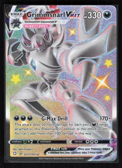Grimmsnarl VMAX Shiny Holo Rare Pokemon Shining Fates Shiny Vault SV117/SV122 NM - Image 1