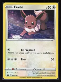 Eevee - Holo Promo Pokemon SWSH: Sword & Shield Promo Cards SWSH127 NM - Image 1