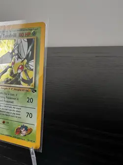 Koga’s Beedrill 9/132 Pokemon TCG Gym Challenge 1st Edition Holo WOTC - Image 3