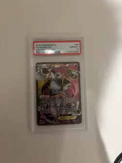 2015 Pokemon - XY Ancient Origins - Hoopa EX 89/98 Full Art - PSA 10 - Image 1
