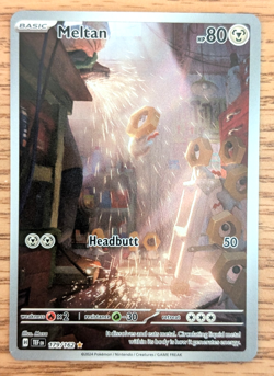 POKEMON ~ MELTAN ~ 179/162 ~ TEMPORAL FORCES ~ HOLOFOIL ~ ILLUSTRATION RARE ~ NM - Image 1