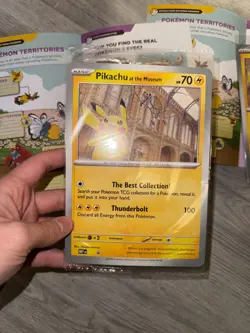 Pokemon x Natural History Museum Pikachu At The Museum & Activity Booklet - Image 3
