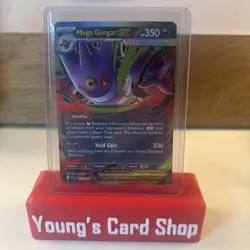 Pokemon TCG Mega Gengar EX 56/94 Phantasmal Flames - Image 1
