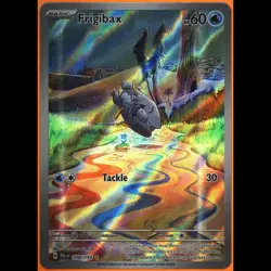 TAG 9.0 MINT Frigibax 2023 Pokemon Pokemon Scarlet & Violet #208 - Image 3