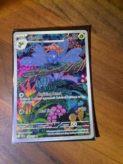 Gloom 198/197 IR Illustration Rare - Obsidian Flames - Pokemon TCG - Near Mint - Image 3