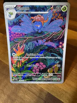 Gloom 198/197 IR Illustration Rare - Obsidian Flames - Pokemon TCG - Near Mint - Image 4