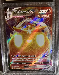 Pokemon TCG CGC Pristine 10 Cinderace VMAX 045/264 Fusion Strike - Image 3