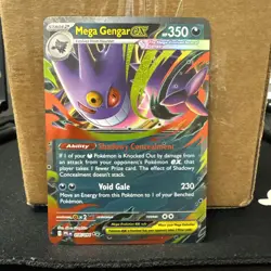 Mega Gengar ex 056/094 Pokemon Phantasmal Flames Near mint ships fast - Image 1