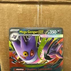 Mega Gengar ex 056/094 Pokemon Phantasmal Flames Near mint ships fast - Image 2