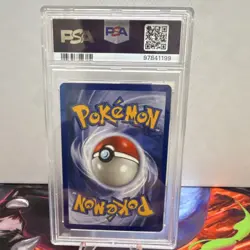 Pokemon Jolteon 4/64 Jungle Holo Rare Unlimited PSA 9 (1999 English) - Image 2