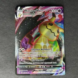 Pokemon Mimikyu Vmax Sword & Shield Brilliant Stars Ultra Rare #069 - Image 1