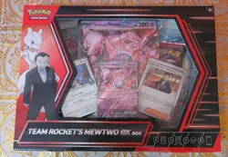 Pokemon TCG Destined Rivals Team Rockets Mewtwo EX Sealed Box Set - Image 2