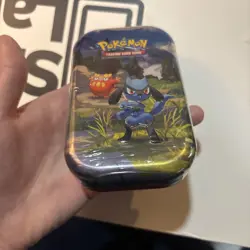 Pokemon TCG Mega Evolution Ascended Heroes Mini Tin - Riolu NEW 2026 - Image 2