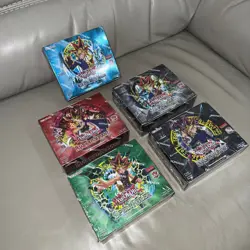 YuGiOh! 5x Booster Box Bundle 25th Anniversary - LOB, PSV, MRD, IOC, SRL Sealed - Image 4