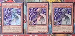 Yu-Gi-Oh! 3x Snoww, Unlight of Dark World LCJW-EN248 1st Edition Secret Rare - Image 2