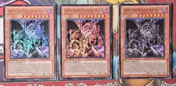 Yu-Gi-Oh! TCG 3x Grapha, Dragon Lord of Dark World SDGU-EN001 1st Edition UR - Image 2