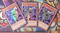 Yu-Gi-Oh! TCG 3x Beige, Vanguard of Dark World LCJW-EN242 1st Edition Ultra Rare - Image 1