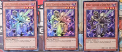 Yu-Gi-Oh! TCG 3x Beige, Vanguard of Dark World LCJW-EN242 1st Edition Ultra Rare - Image 2