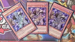 Yu-Gi-Oh! TCG 3x Broww, Huntsman of Dark World LCJW-EN243 1st Ed Secret Rare - Image 1