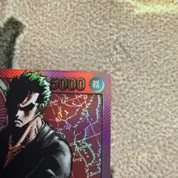 Roronoa Zoro L OP01-001 [Gold Text LECAFIG PAR] ONE PIECE Japanese - Image 4