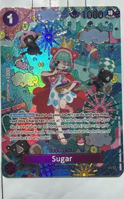 Bandai One Piece CCG Sugar SP OP10-065 Full Art Foil Special Character Card - Image 1