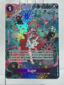 Bandai One Piece CCG Sugar SP OP10-065 Full Art Foil Special Character Card - Image 2