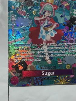 Bandai One Piece CCG Sugar SP OP10-065 Full Art Foil Special Character Card - Image 4