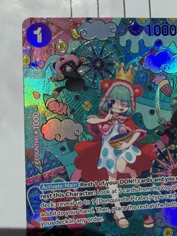 Bandai One Piece CCG Sugar SP OP10-065 Full Art Foil Special Character Card - Image 5