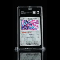 TAG 9.0 MINT Genesect 2024 Pokemon Pokemon Scarlet & Violet #040 - Image 1