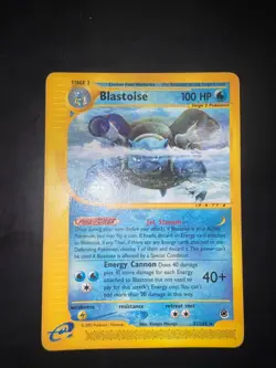 Pokemon Card Set EXPEDITION - #37/165 Blastoise - ENG - - Image 1