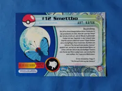 LP+ Butterfree #12 GERMAN Topps Series 1 1999 Deutsch Smettbo Pokemon Card - Image 2