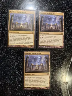 Nykthos, Shrine to NYX Theros Regular Rare MTG Magic the Gathering Land - Image 1