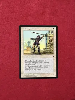 Icatian Javelineers (a) - Fallen Empires MTG Magic The Gathering Classic Vintage - Image 1