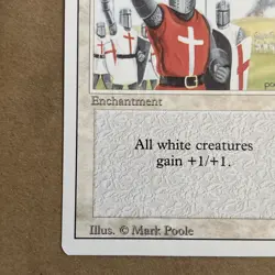 MTG Magic The Gathering Crusades Revised MINT CONDITION Edition 3ED 1994 Banned - Image 4