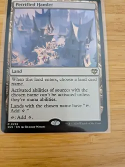 MTG Petrified Hamlet 0259 Secrets of Strixhaven M/NM Free UK P&P - Image 1