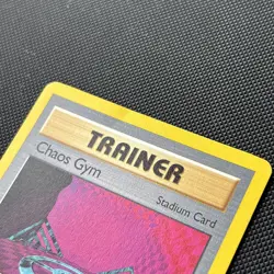 Pokemon Card Gym Challenge Chaos Gym /132 WOTC Rare - Image 3