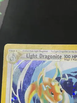 Pokemon TCG Light Dragonite Neo Destiny Holo Card 14/105 - Image 4