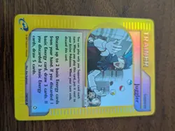 2002 Pokemon Juggler Aquapolis Reverse Holo Card 126/147 NM Condition - Image 2