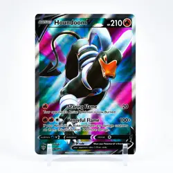 Houndoom V - 178/189 Darkness Ablaze FULL ART Pokemon - NM/MINT - Image 1