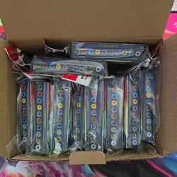 Pokemon Mini Portfolio Lot Of 10 Charizard Gengar Holds 60 Cards. BINDER ONLY!! - Image 1