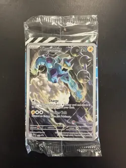 Pokemon TCG: THUNDURUS 209 & TORNADUS 210 POKEMON CENTER STAMPED SEALED PROMOS - Image 1