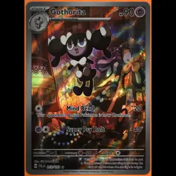 TAG 9.0 MINT Gothorita 2023 Pokemon Pokemon Scarlet & Violet #213 - Image 3